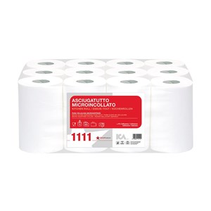 ICA - Ręcznik biały z mikroperforacją - 50 m,