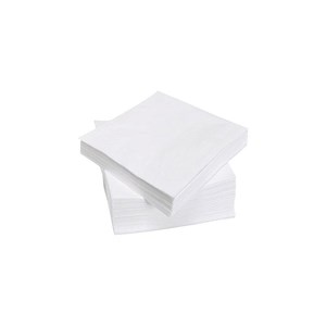 ICA - Serwetki stołowe białe -2 w. 40 szt 38x38 cm