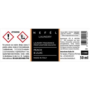 NEFEL LAUDRY FRAGRANCE - Zapach do prania 50 ml o zapachu Brzoskwini & Lilii - zdjęcie 4