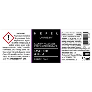 NEFEL LAUDRY FRAGRANCE - Zapach do prania 50 ml o zapachu Lawendy & Śliwki - zdjęcie 4