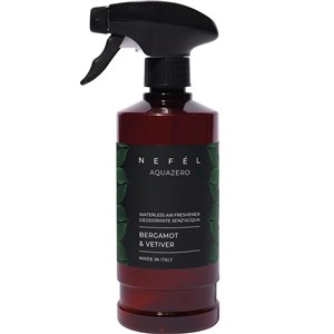 NEFÉL AQUAZERO BERGAMOT & VETIVER 480 ml - Odświerzacz powietrza nie zawierający wody