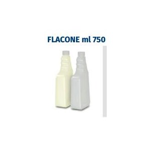 FLACONE SAGOME BIANCO -  Butelka biała 750 ml