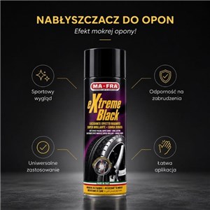 EXTREME BLACK Spray 500 ml - zdjęcie 5