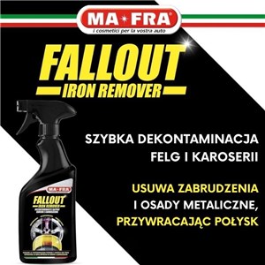 FALLOUT IRON REMOVER 500 ml Preprat do mycia felg - zdjęcie 5