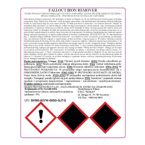 FALL OUT CLEANER DUAL 1000ml Preprat do mycia felg - zdjęcie 2
