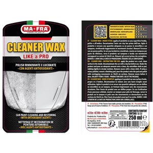 Cleaner Wax 250 ml - Wosk polerujący do karoserii - zdjęcie 2